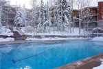 Outdoor Heated Pool Snowmass Enclave 2 bedroom vacation rental condo